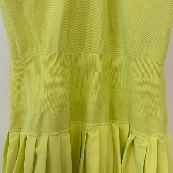 Wilson Tennis Ball Yellow Quick Drying Midtown Tennis Athleisure Athletic Dress - Picture 8 of 10